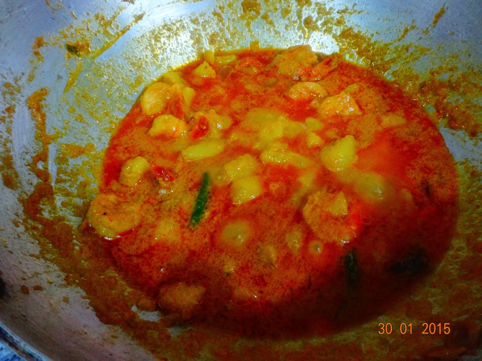 Prawn malai curry Bengali recipe