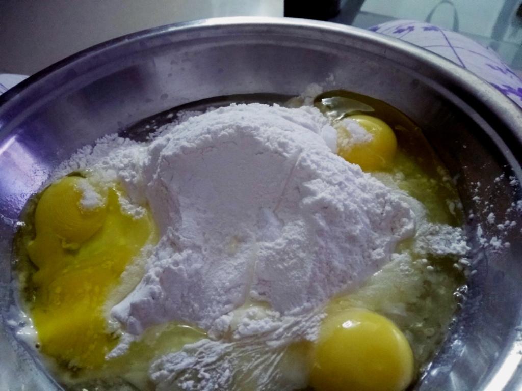 Flour and eggs