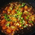 Vegetable manchurian gravy with Lee Kum Kee light soy sauce