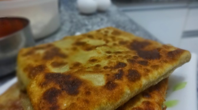 chicken mughlai paratha bengali recipe