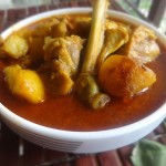 Mangsher jhol(Bengali traditional lamb curry)
