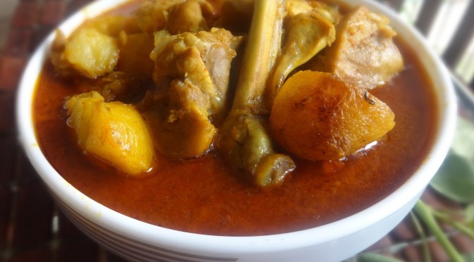 Murgir Dom(Dum Chicken curry)