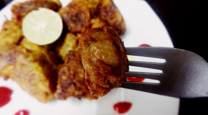 Fish cake bites