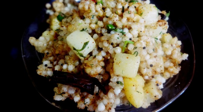 Sabudana Khichdi(Tapioca pearls one pot meal)