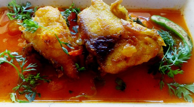 Masor tenga(Sour fish curry)