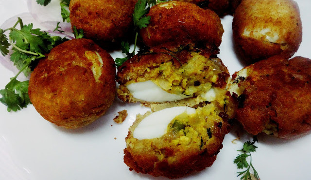 Dimer devil(Battered fry deviled eggs)
