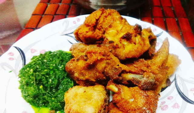 Crispy Coconut Chicken fry
