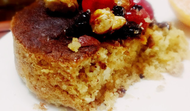 Jewelled Christmas cake
