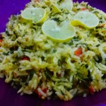 Spinach Rice Indian Recipe