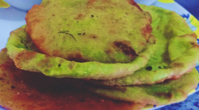 Peas kachori( peas stuffed crisp indian bread)