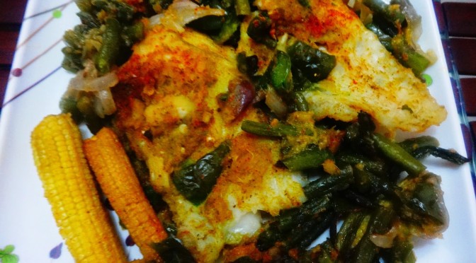 Baked Pineapple Fish