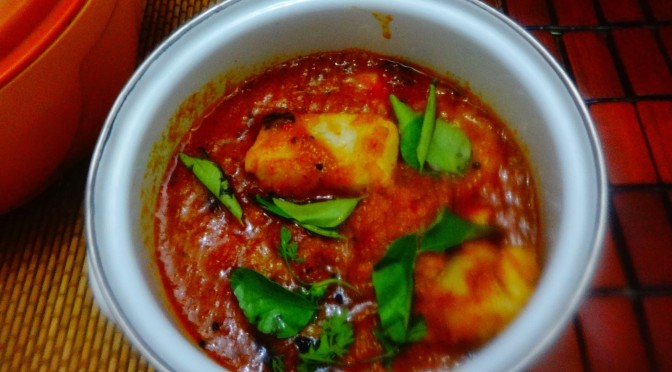 Raw Mango Fish curry
