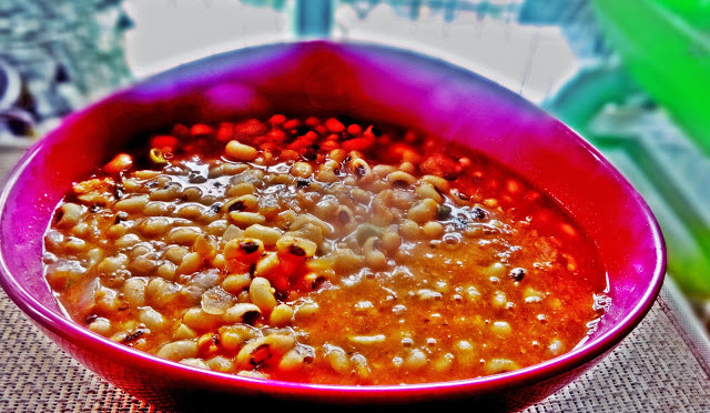 Black eyed pea(lobia) in tomato basil sauce