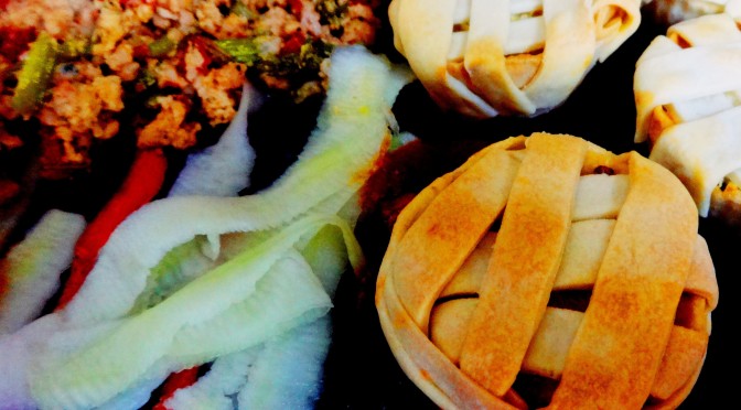 Homemade mini chicken pot pie recipe