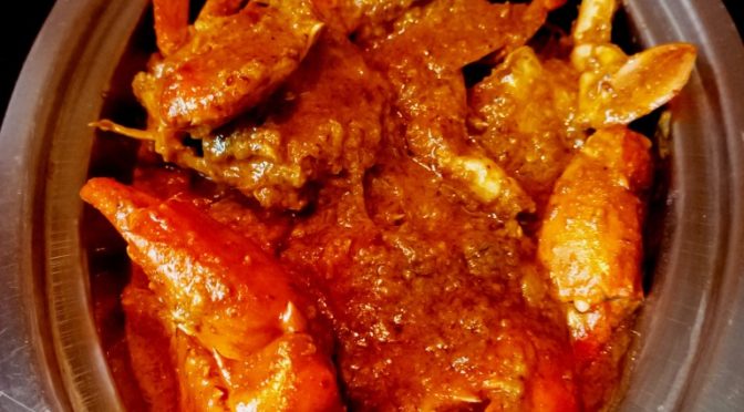 How to make Chettinad crab curry