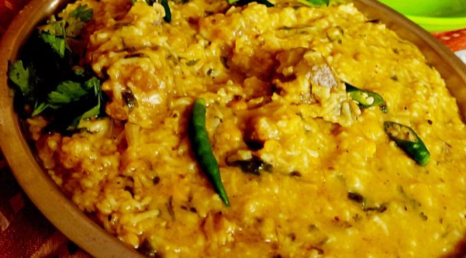 Bohra mutton khichda recipe