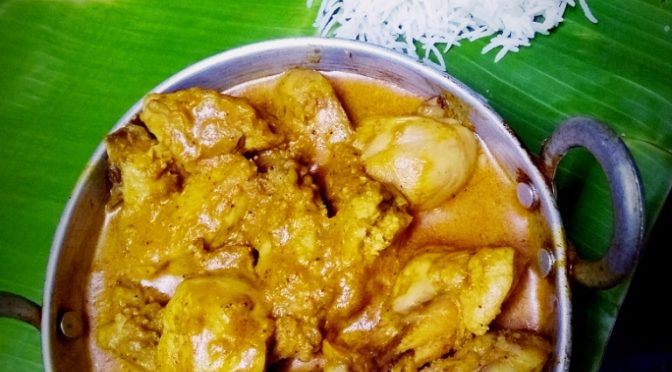 Recipe of coconut chicken curry