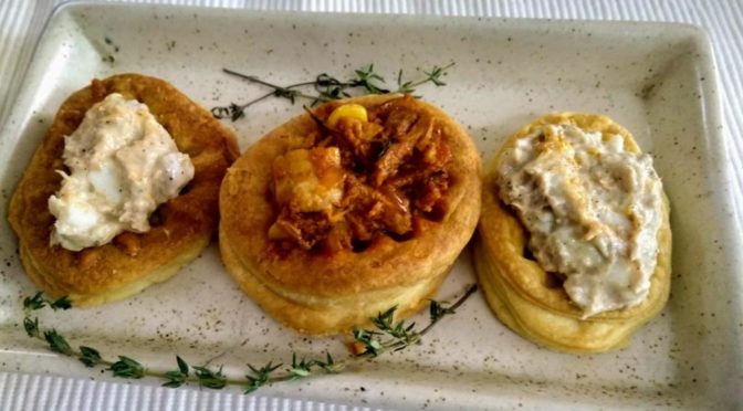 Vol au vent pastry shell recipe from scratch