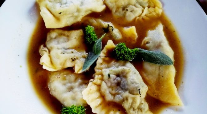 A German cuisine potluck|Recipe of maultaschen