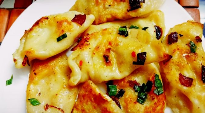 Potato and cheese pierogees