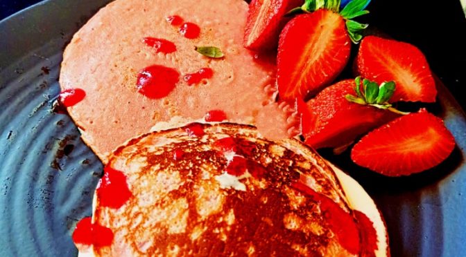 Pancake ice cream sandwich