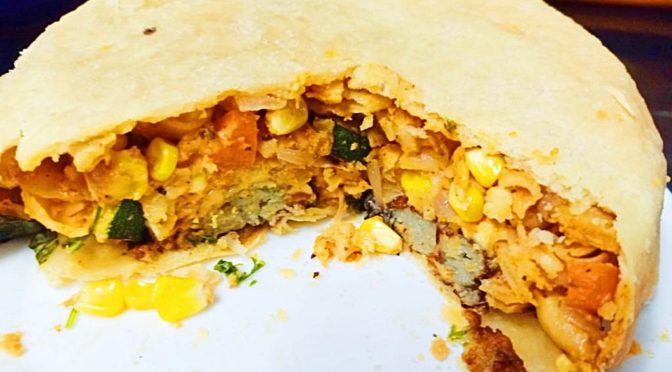 Veg Timpano | Vegetarian pot pie