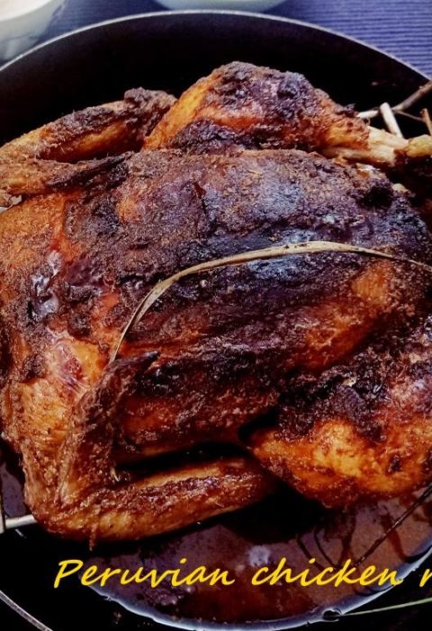 Peruvian chicken roast