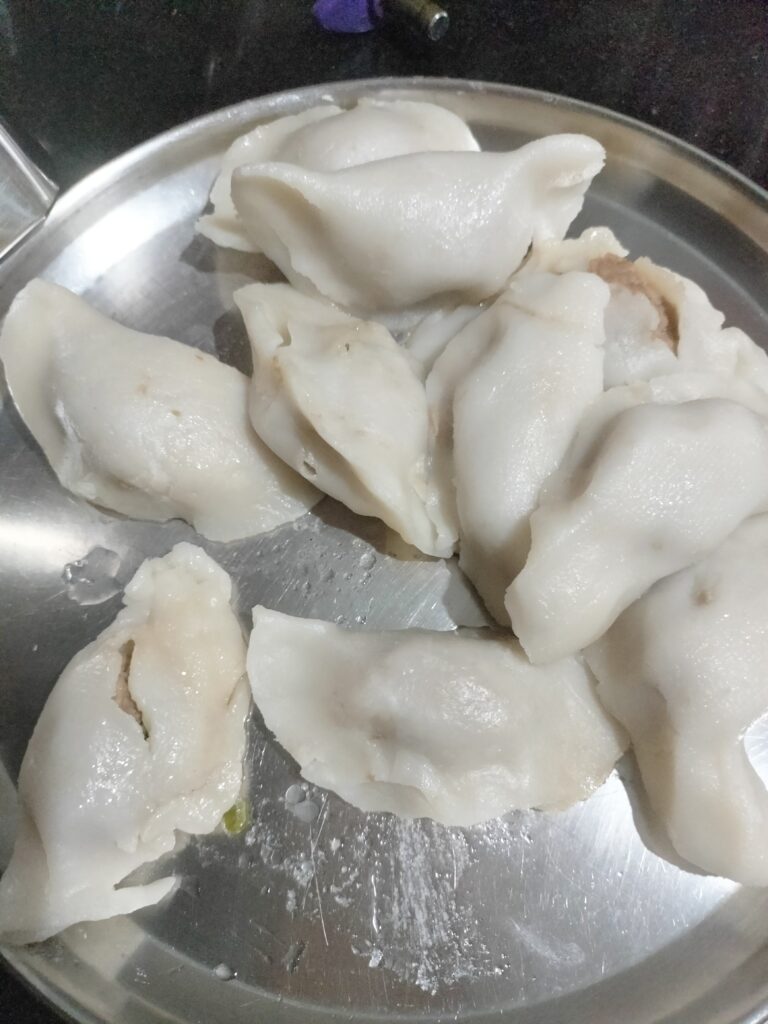 Pork Sweet Rice Flour Dumplings Indrani’s recipes cooking and travel blog